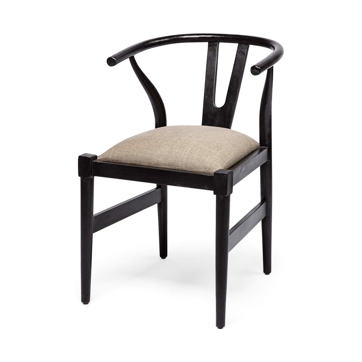 MERCANA TRIXIE LINEN FABRIC DINING CHAIR 68865