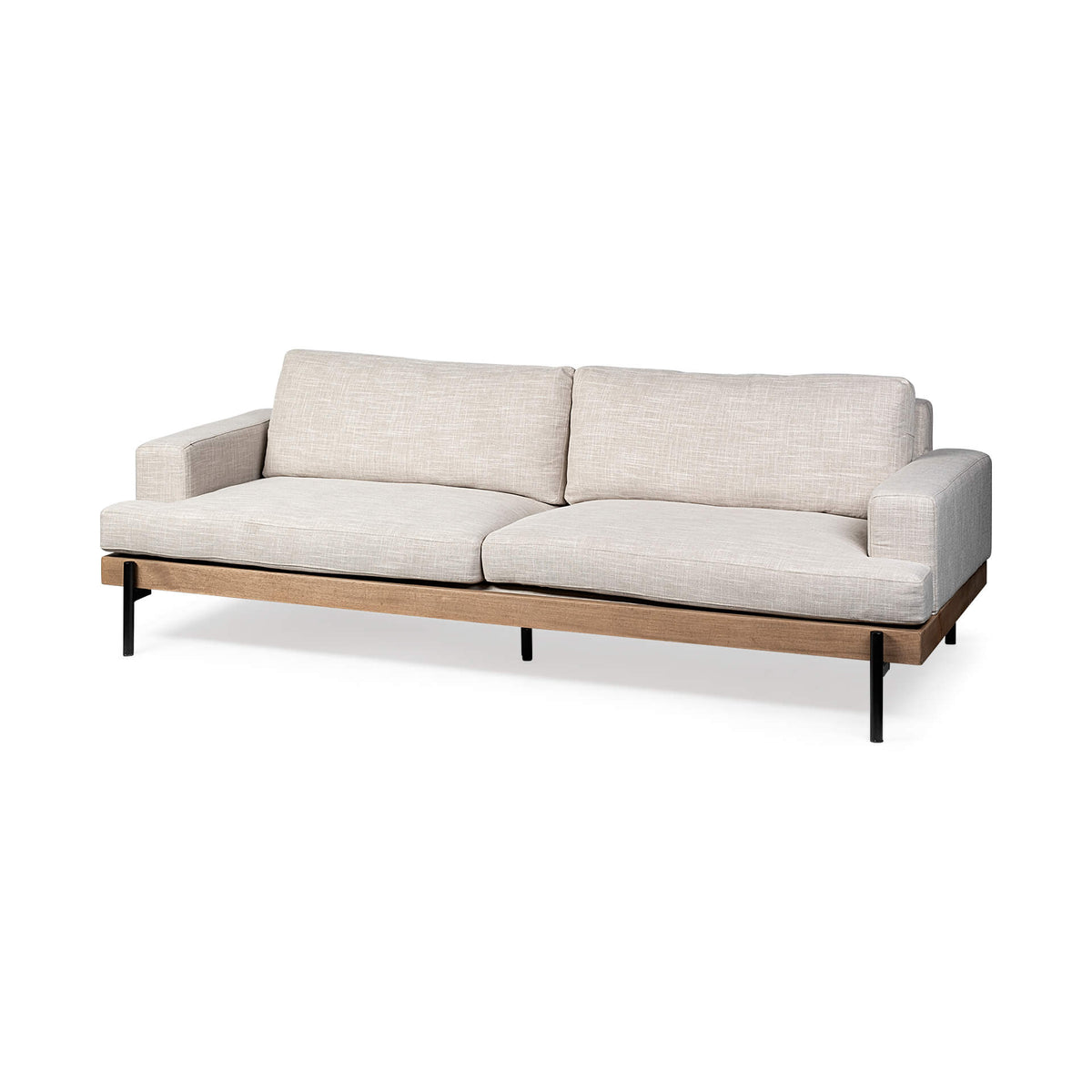 MERCANA COLBURNE BEIGE FABRIC SOFA 68756