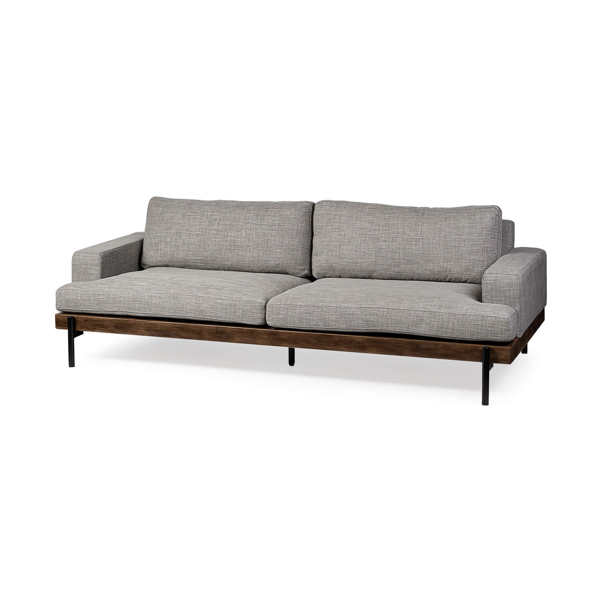 MERCANA COLBURNE GRAY FABRIC SOFA 68758