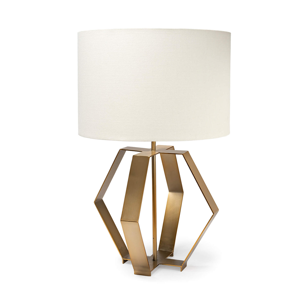 MERCANA EDWARDS GOLD METAL TABLE LAMP 68966