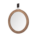 MERCANA AVRAM 43.5 ROUND WOOD MIRROR 69025