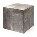 MERCANA ZAHAVI COWHIDE SQUARE OTTOMAN 69055