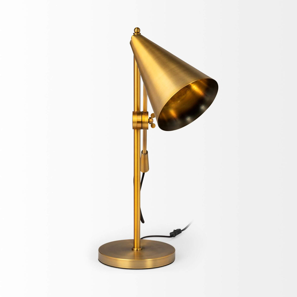 MERCANA FRAGON GOLD METAL TABLE LAMP 65225