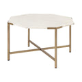 MERCANA VINCENT 33" OCTAGONAL COFFEE TABLE 68850-AB