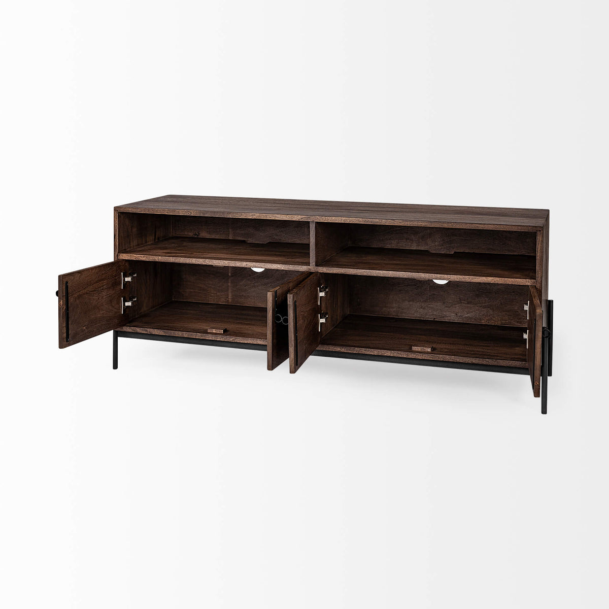 MERCANA GLENN DARK WOOD MEDIA CONSOLE 69018
