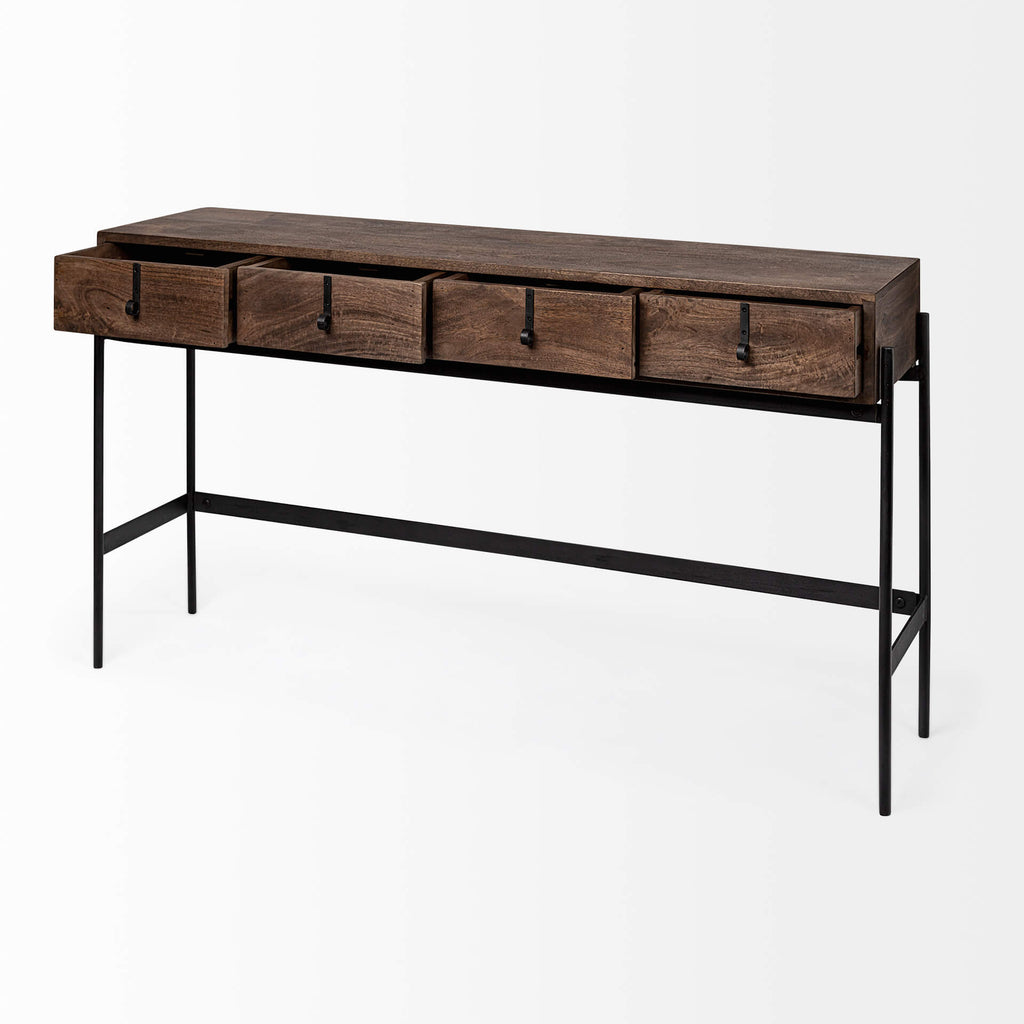 MERCANA GLENN FOUR DRAWER CONSOLE TABLE 69017