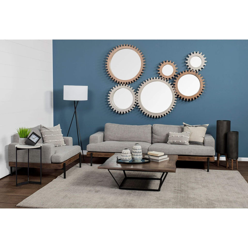 MERCANA COLBURNE GRAY FABRIC SOFA 68758