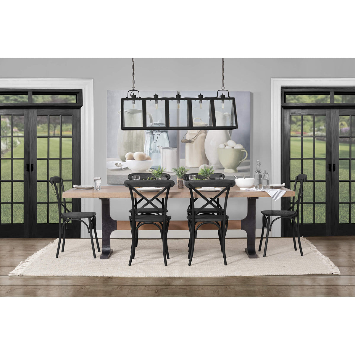 MERCANA ARAXI RECTANGLE DINING TABLE 68230-AB