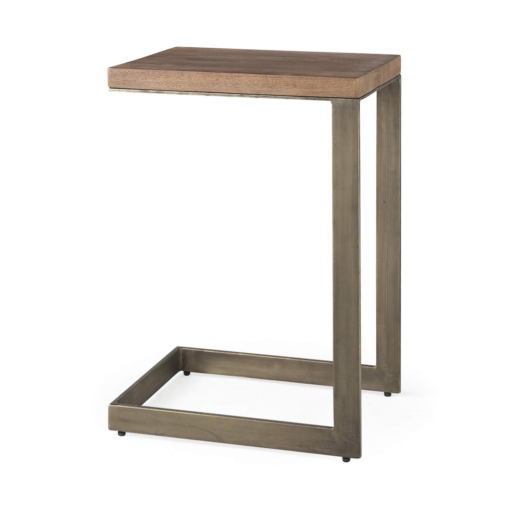 MERCANA FAYE C-SHAPED SIDE TABLE 69170