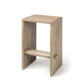 MERCANA AIDA LIGHT BROWN WOOD COUNTER STOOL 69193