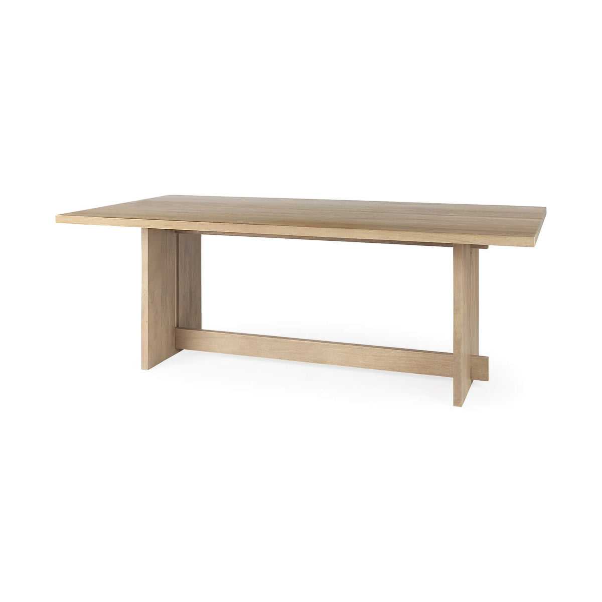 MERCANA AIDA LIGHT BROWN WOOD DINING TABLE 69200