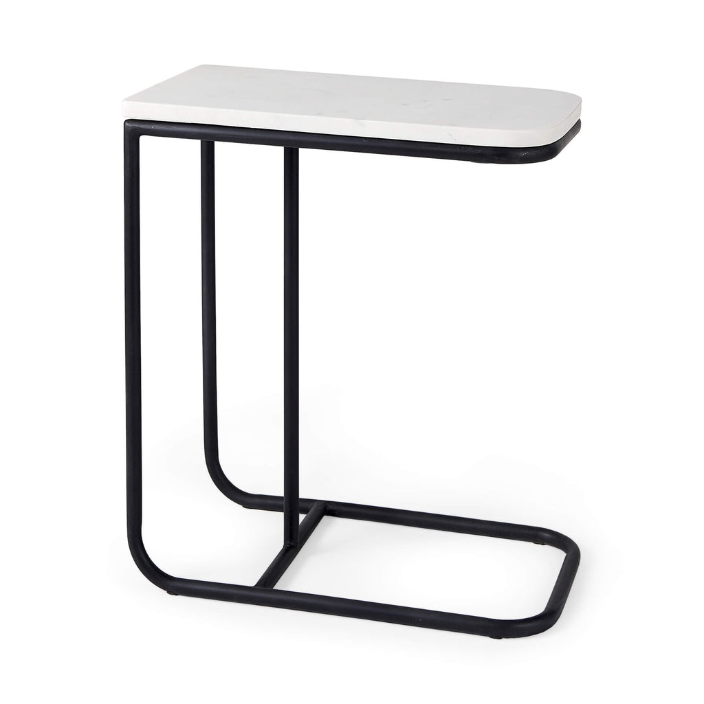 MERCANA KYRA C-SHAPED SIDE TABLE 69212