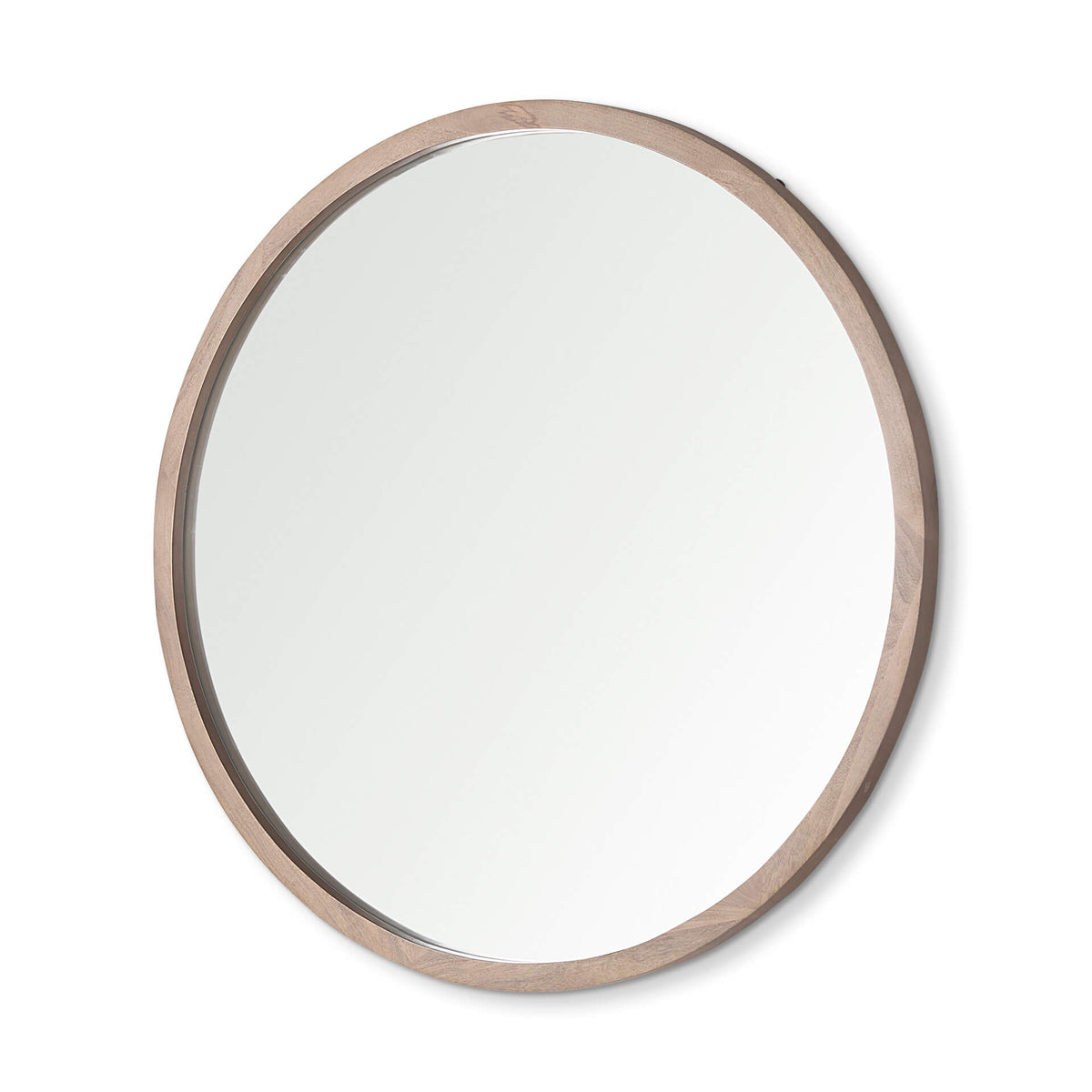 MERCANA GAMBIT 46" LIGHT BROWN WOOD MIRROR 69234