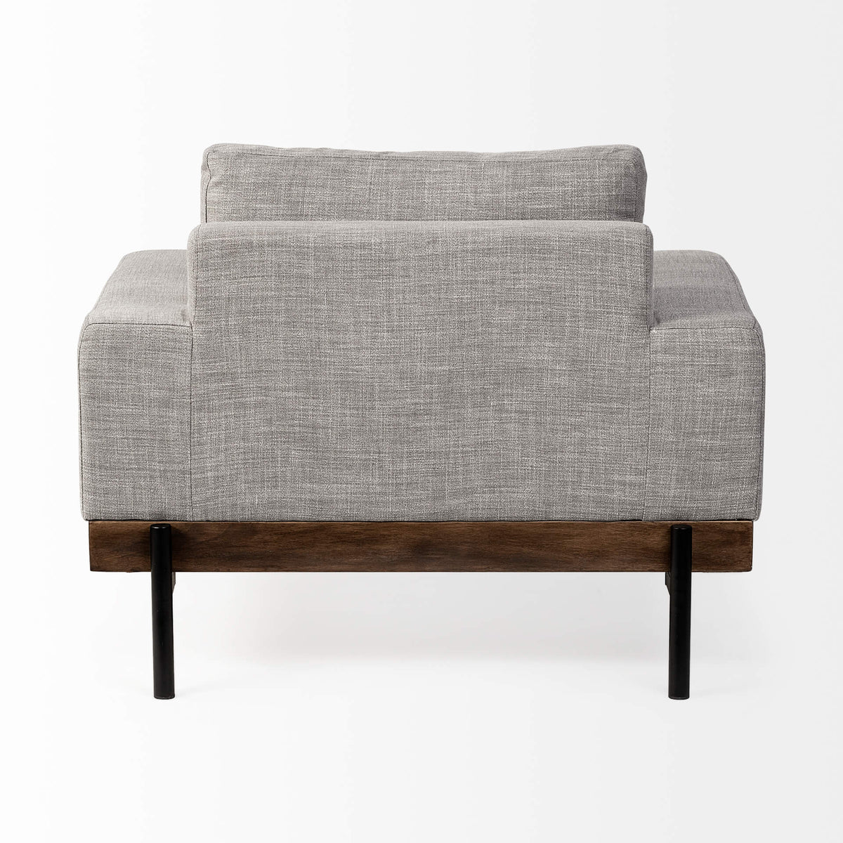 MERCANA COLBURNE GRAY FABRIC ACCENT CHAIR 68757