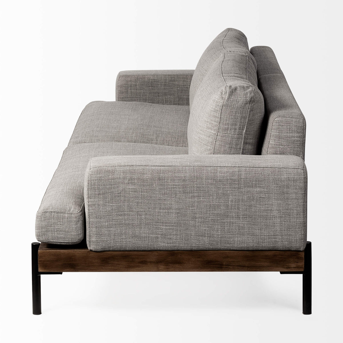 MERCANA COLBURNE GRAY FABRIC SOFA 68758