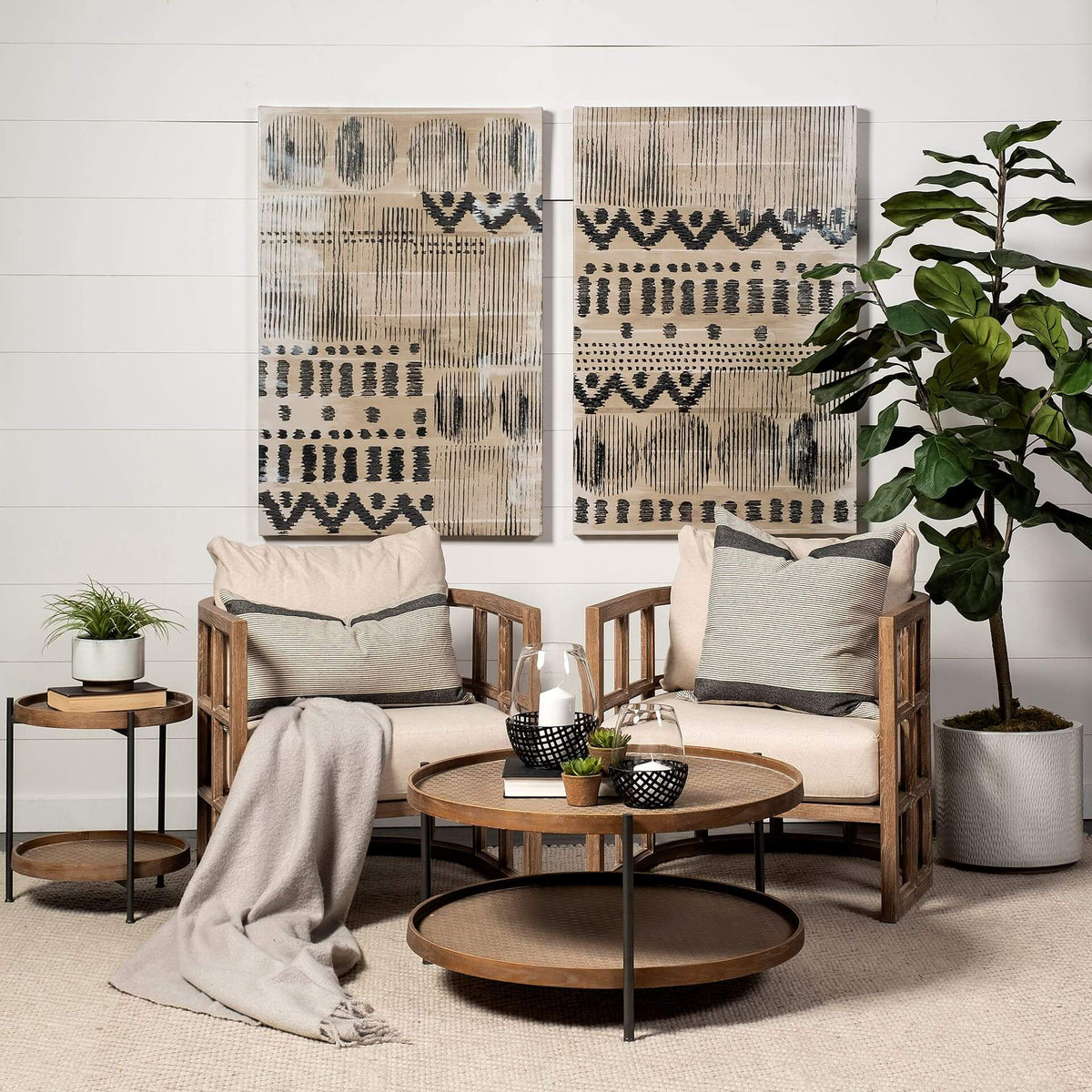 MERCANA KADE 33" TWO TIER COFFEE TABLE 68542
