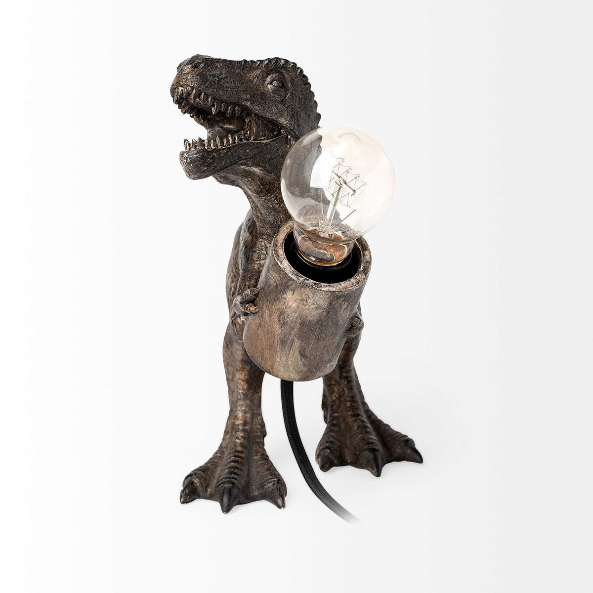 MERCANA RAPTOR RESIN TYRANNOSAURUS REX TABLE LAMP 68924