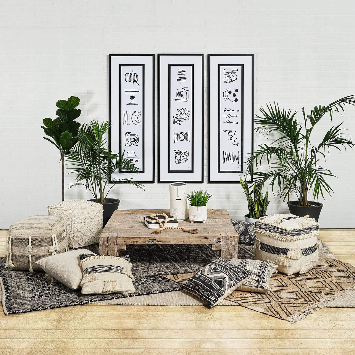MERCANA ANCIENT NOTES II FRAMED ART PRINT 13008