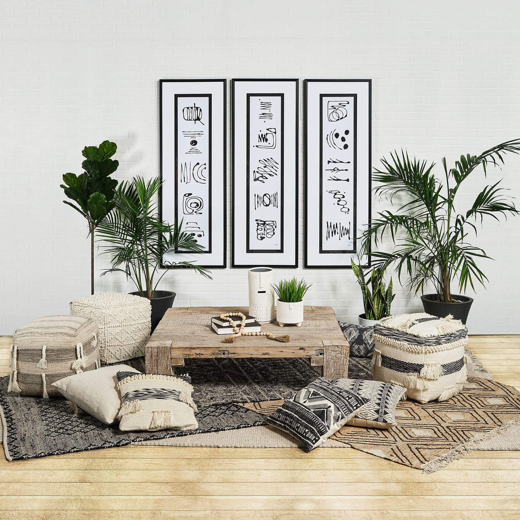 MERCANA ANCIENT NOTES III FRAMED ART PRINT 13009