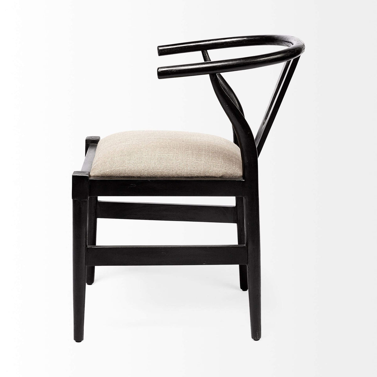 MERCANA TRIXIE LINEN FABRIC DINING CHAIR 68865
