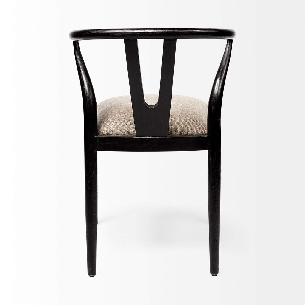 MERCANA TRIXIE LINEN FABRIC DINING CHAIR 68865