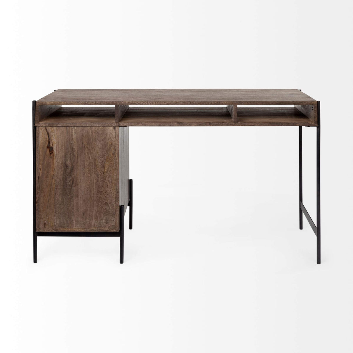 MERCANA GLENN DARK WOOD OFFICE DESK 69021