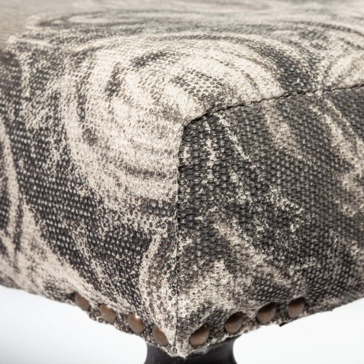 MERCANA ALHAMBRA GRAY FABRIC BENCH 67494