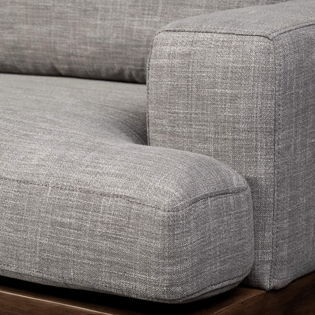 MERCANA COLBURNE GRAY FABRIC SOFA 68758