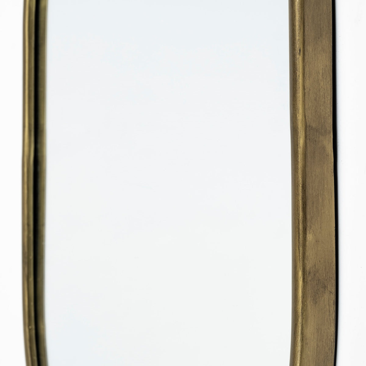 MERCANA SYLVIA OVAL GOLD METAL MIRROR 68733
