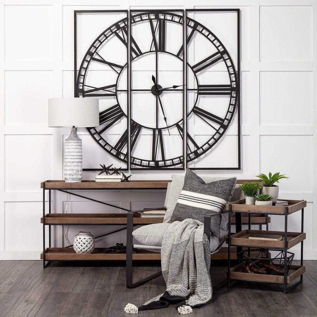MERCANA NORWOOD 60" SQUARE WALL CLOCK 68522