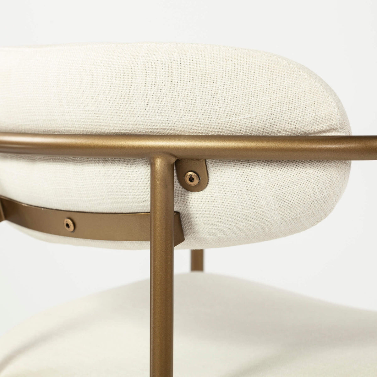 MERCANA PARKER BAR STOOL GOLD FRAME 68564