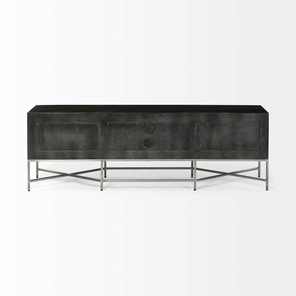 MERCANA HOGARTH DARK BROWN MEDIA CONSOLE  67741