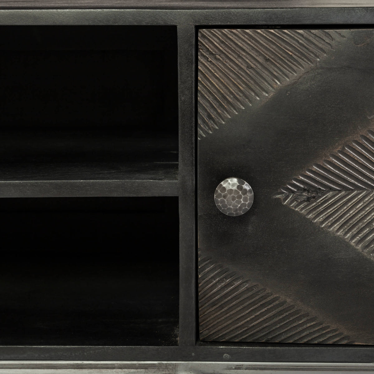 MERCANA HOGARTH DARK BROWN MEDIA CONSOLE  67741