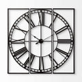 MERCANA NORWOOD 60" SQUARE WALL CLOCK 68522