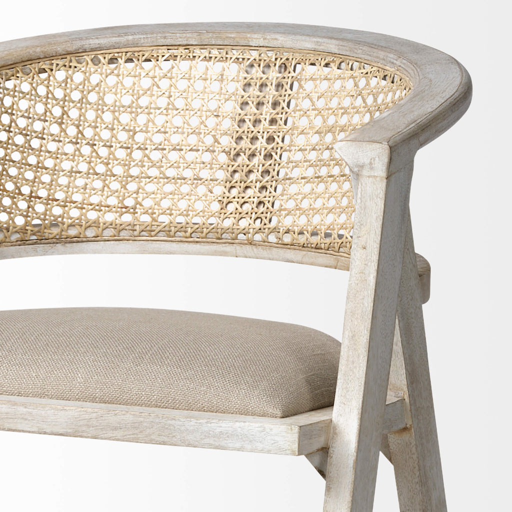 MERCANA TABITHA BLONDE FRAME BAR STOOL 68497
