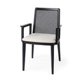 MERCANA CLARA DINING CHAIR CREAM FABRIC 69352