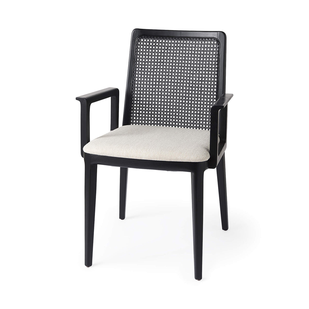 MERCANA CLARA DINING CHAIR CREAM FABRIC 69352