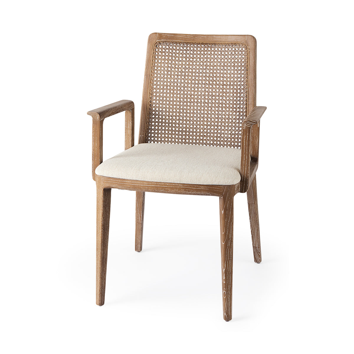 MERCANA CLARA DINING CHAIR CREAM FABRIC 69351