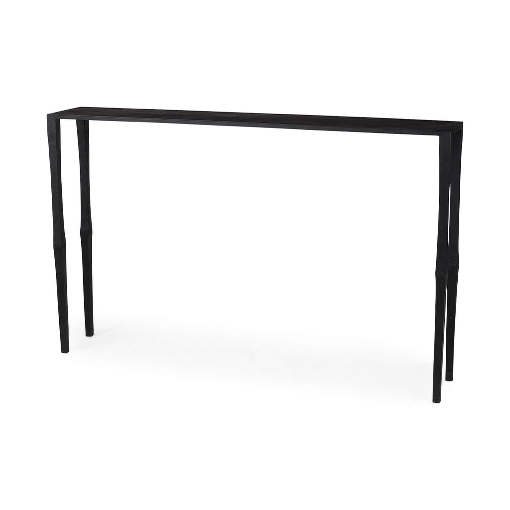 MERCANA TIMOTHY BLACK IRON CONSOLE TABLE 69257