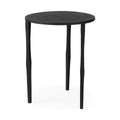 MERCANA TIMOTHY BLACK IRON END TABLE 69258