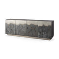 MERCANA ROXDALE ACID WASH METAL SIDEBOARD 69260