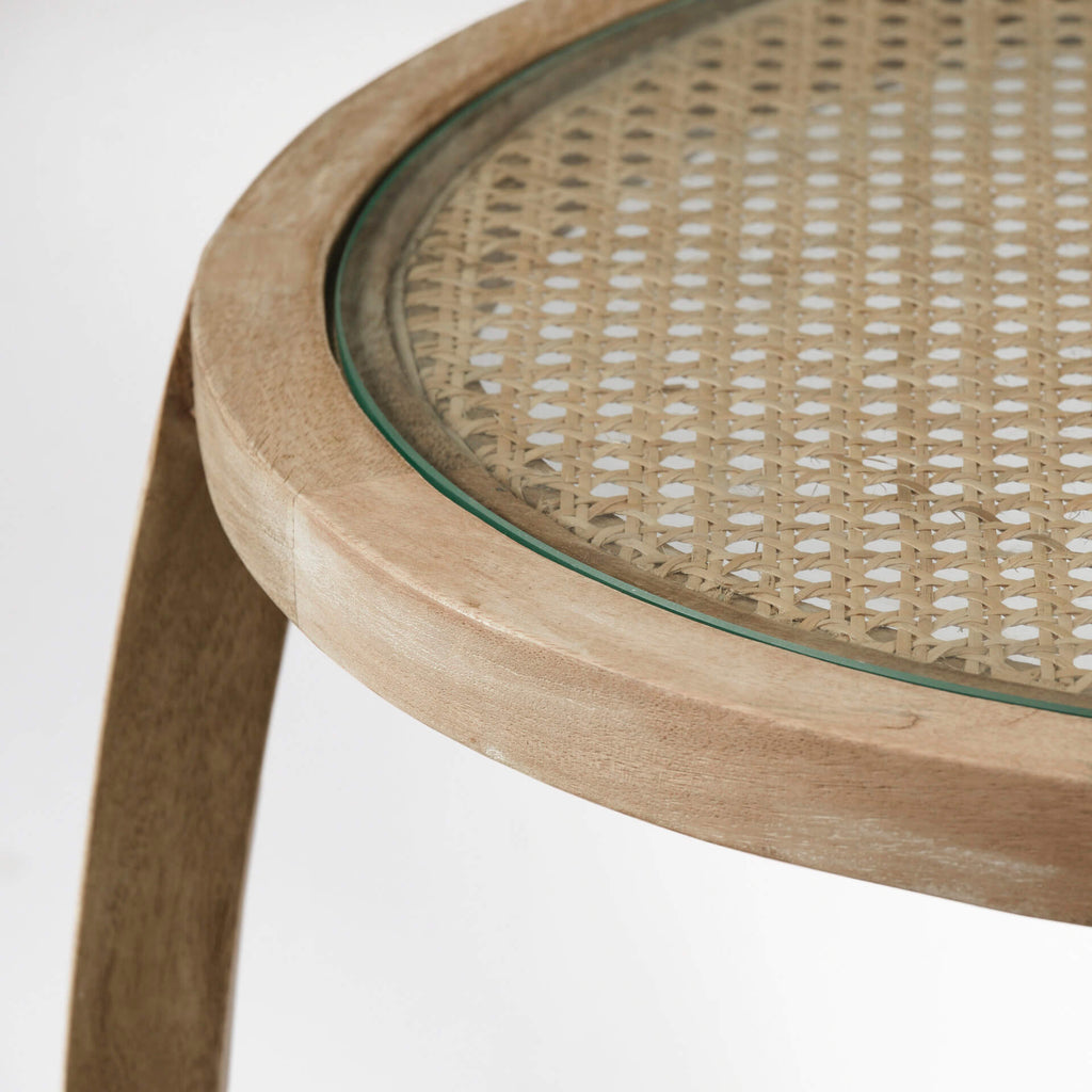 MERCANA HUBBARD ROUND SIDE TABLE 68502