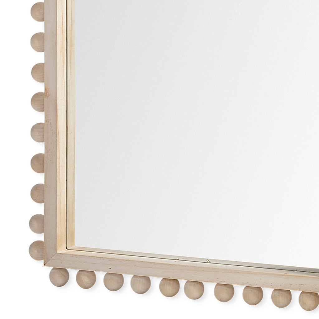 MERCANA LEEDS NATURAL WOOD ARCH MIRROR 68523