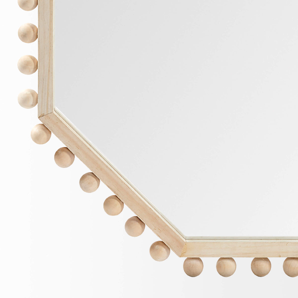 MERCANA TORQUAY WOOD OCTAGON MIRROR 68525
