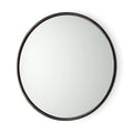 MERCANA PIPER SMALL BLACK METAL MIRROR 69341