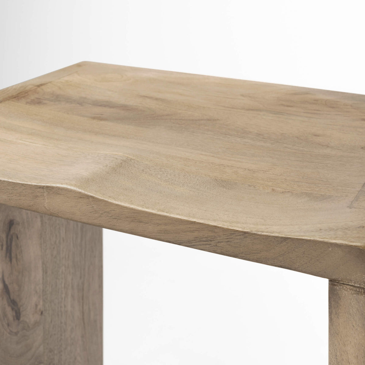 MERCANA AIDA LIGHT BROWN WOOD COUNTER STOOL 69193