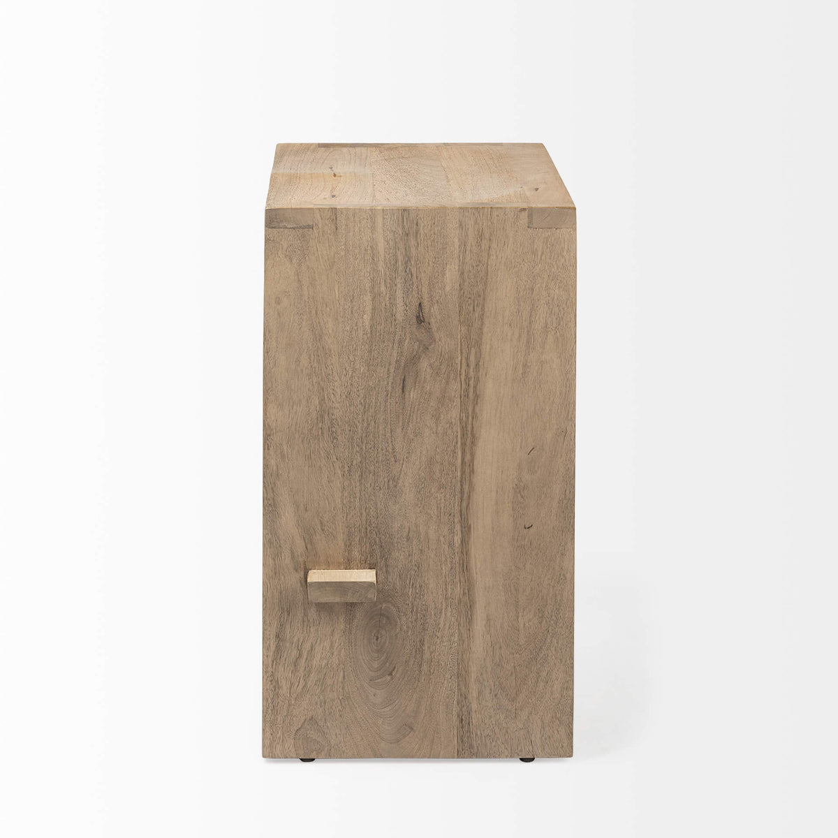 MERCANA AIDA LIGHT BROWN WOOD COUNTER STOOL 69193
