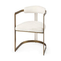 MERCANA HOLLYFIELD DINING CHAIR CREAM FABRIC 69451