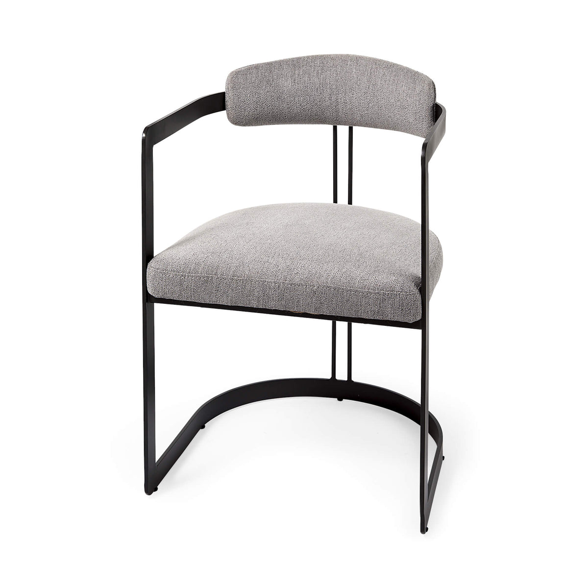 MERCANA HOLLYFIELD DINING CHAIR GRAY FABRIC 69454