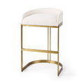 MERCANA HOLLYFIELD BAR STOOL CREAM FABRIC 69456